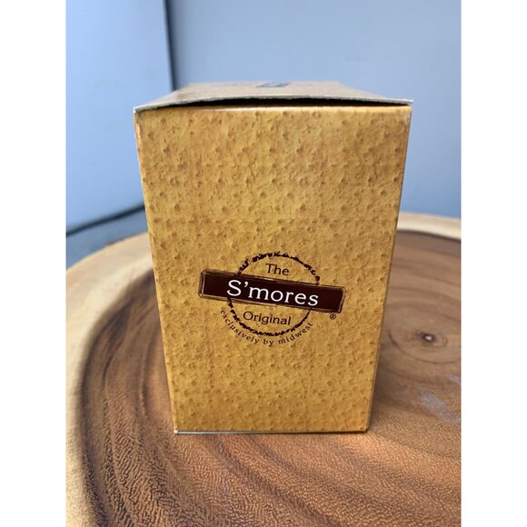 Midwest Cannon Falls Smores Snowman Ornament Glass Collectible 4" Boxed - Picture 2 of 6